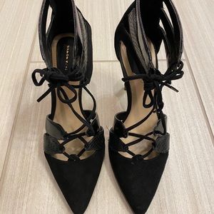 Zara Women Laced Heels Size 36